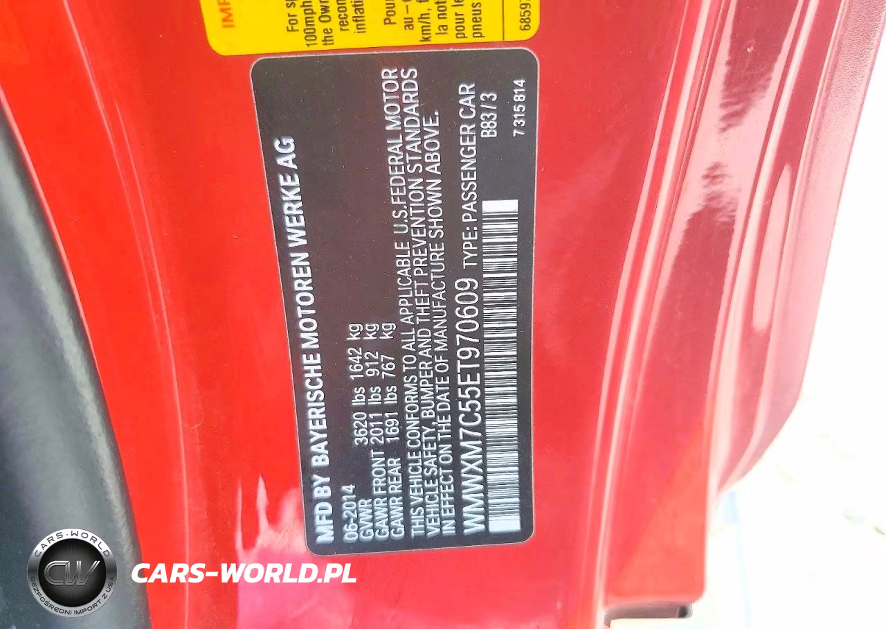 2014 Mini Cooper S VIN:WMWXM7C55ET970609 - 12
