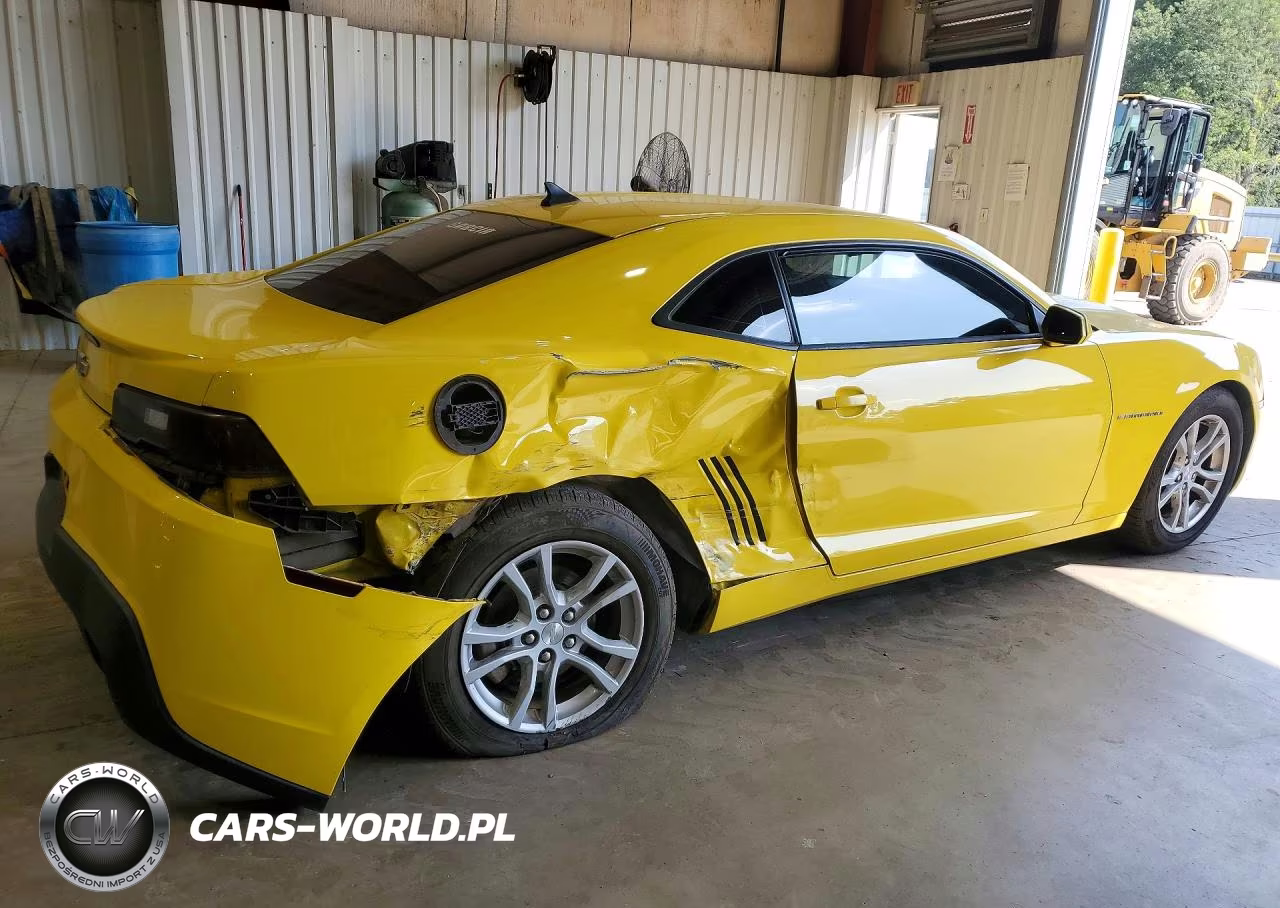 2015 Chevrolet Camaro Ls VIN:2G1FB1E38F9301569 - 3
