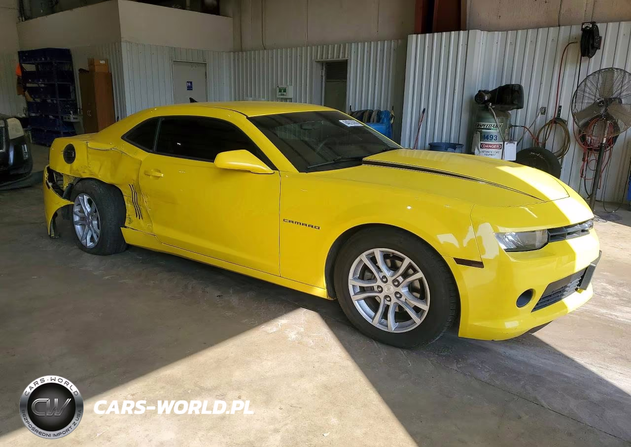 2015 Chevrolet Camaro Ls VIN:2G1FB1E38F9301569 - 4