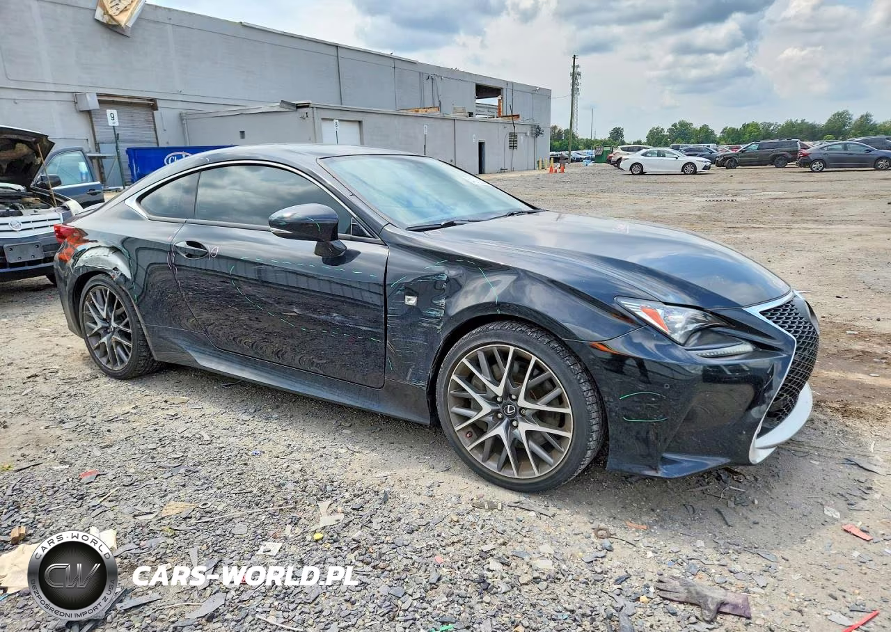 2016 Lexus Rc 350 VIN:JTHHE5BC9G5012877 - 4
