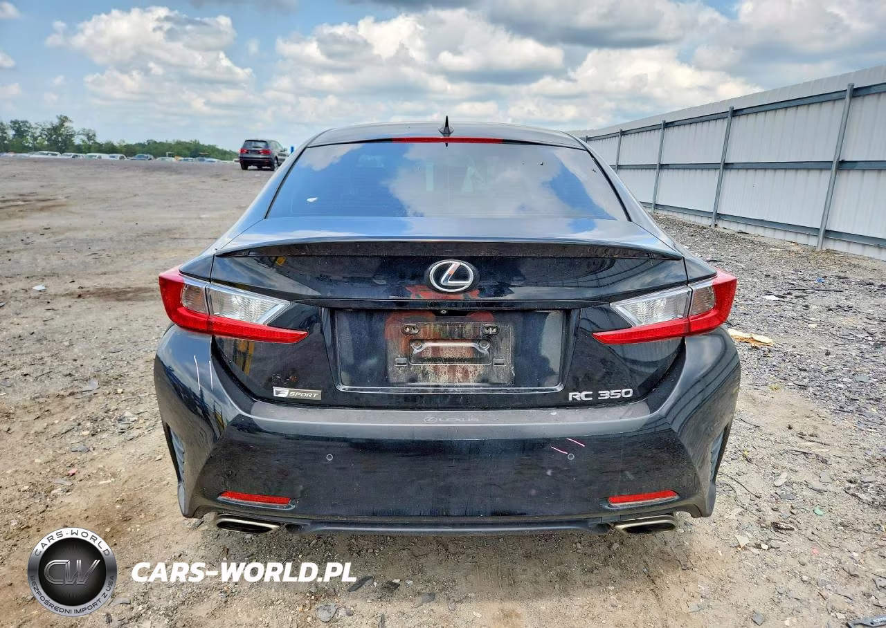 2016 Lexus Rc 350 VIN:JTHHE5BC9G5012877 - 6