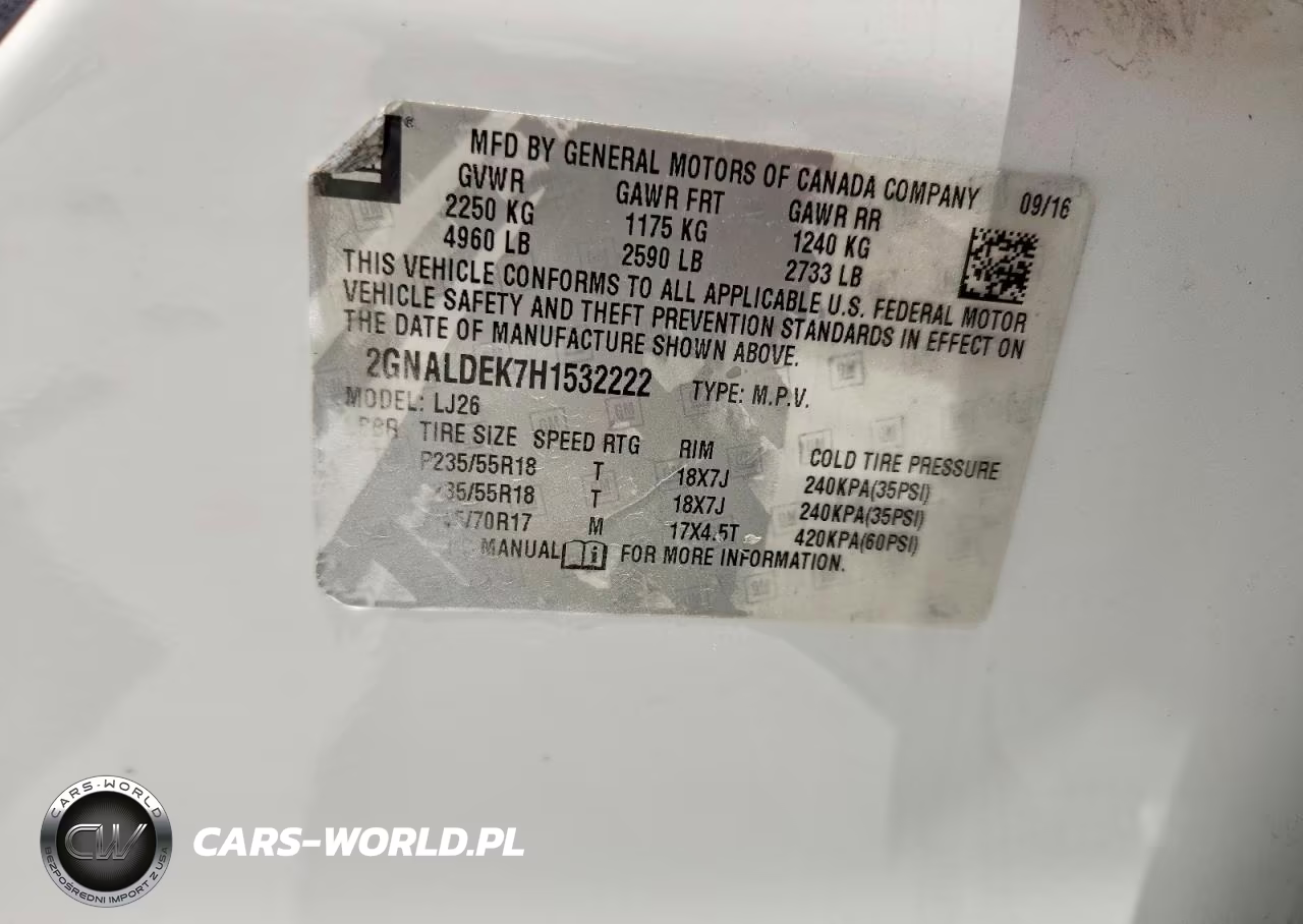 2017 Chevrolet Equinox Premier VIN:2GNALDEK7H1532222 - 14