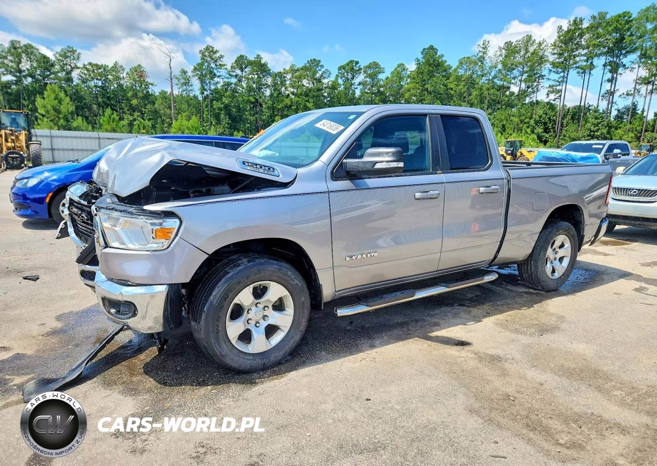 2021 Ram 1500 Big Horn-Lone Star VIN:1C6SRFBT5MN760546 - 1