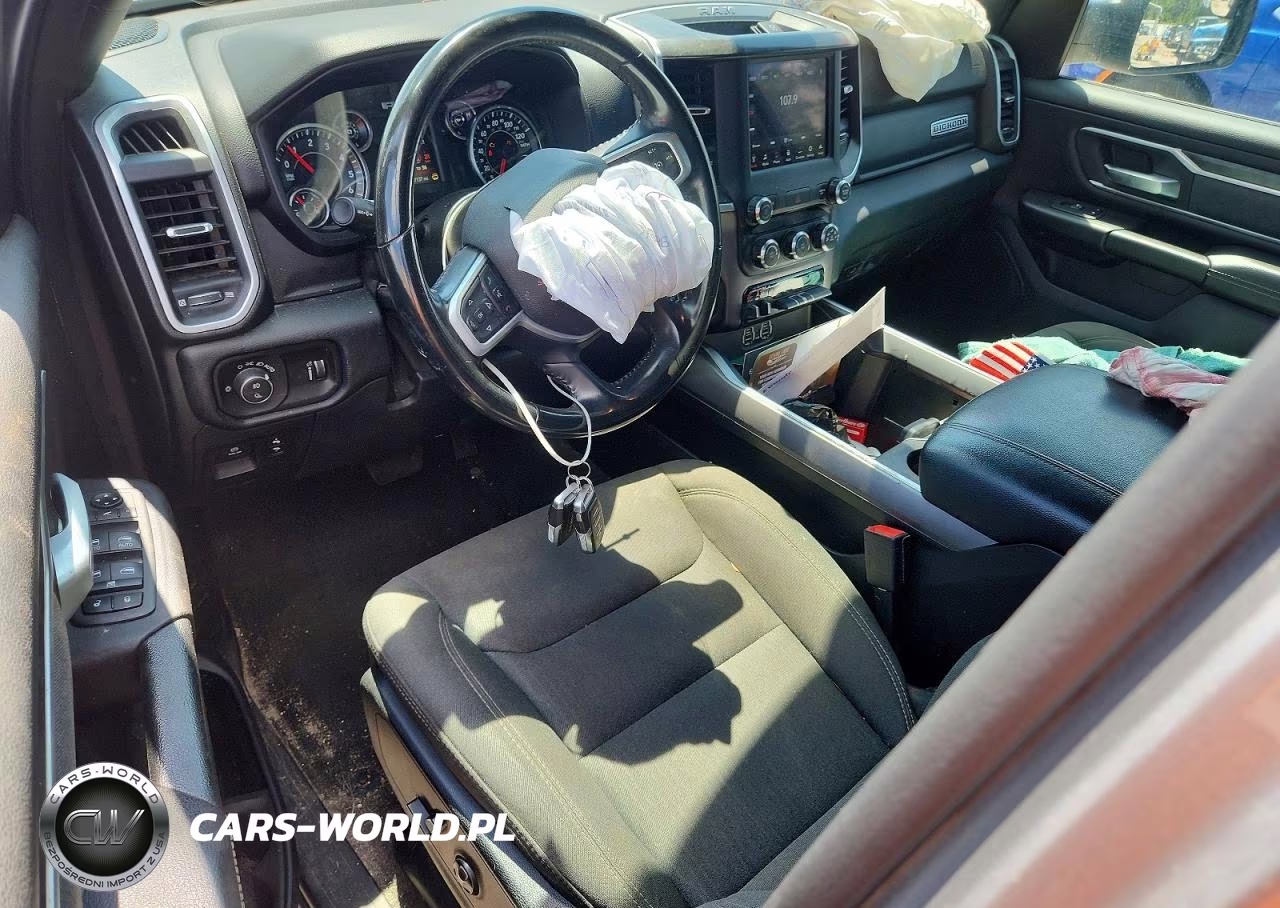 2021 Ram 1500 Big Horn-Lone Star VIN:1C6SRFBT5MN760546 - 8