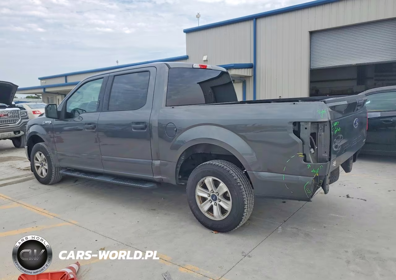 2019 Ford F150 Supercrew VIN:1FTEW1CPXKFC96308 - 2