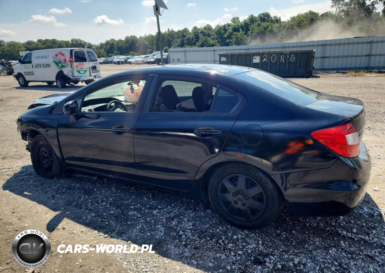 2012 Honda Civic Lx VIN:19XFB2F54CE054111 - 2