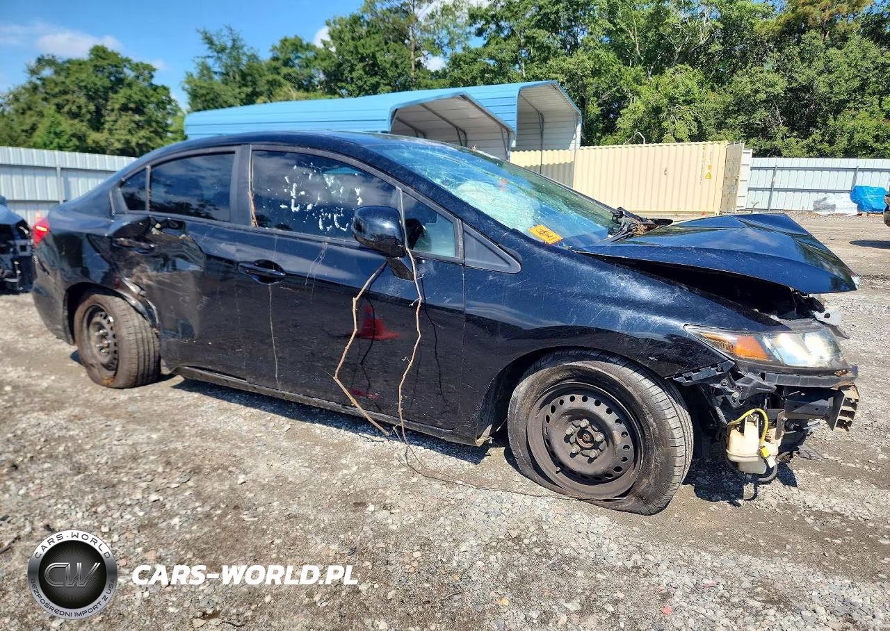 2012 Honda Civic Lx VIN:19XFB2F54CE054111 - 4
