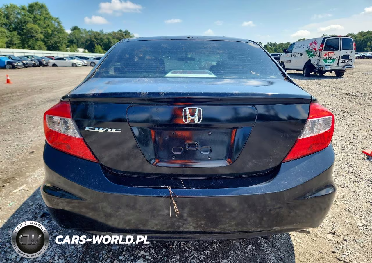 2012 Honda Civic Lx VIN:19XFB2F54CE054111 - 6