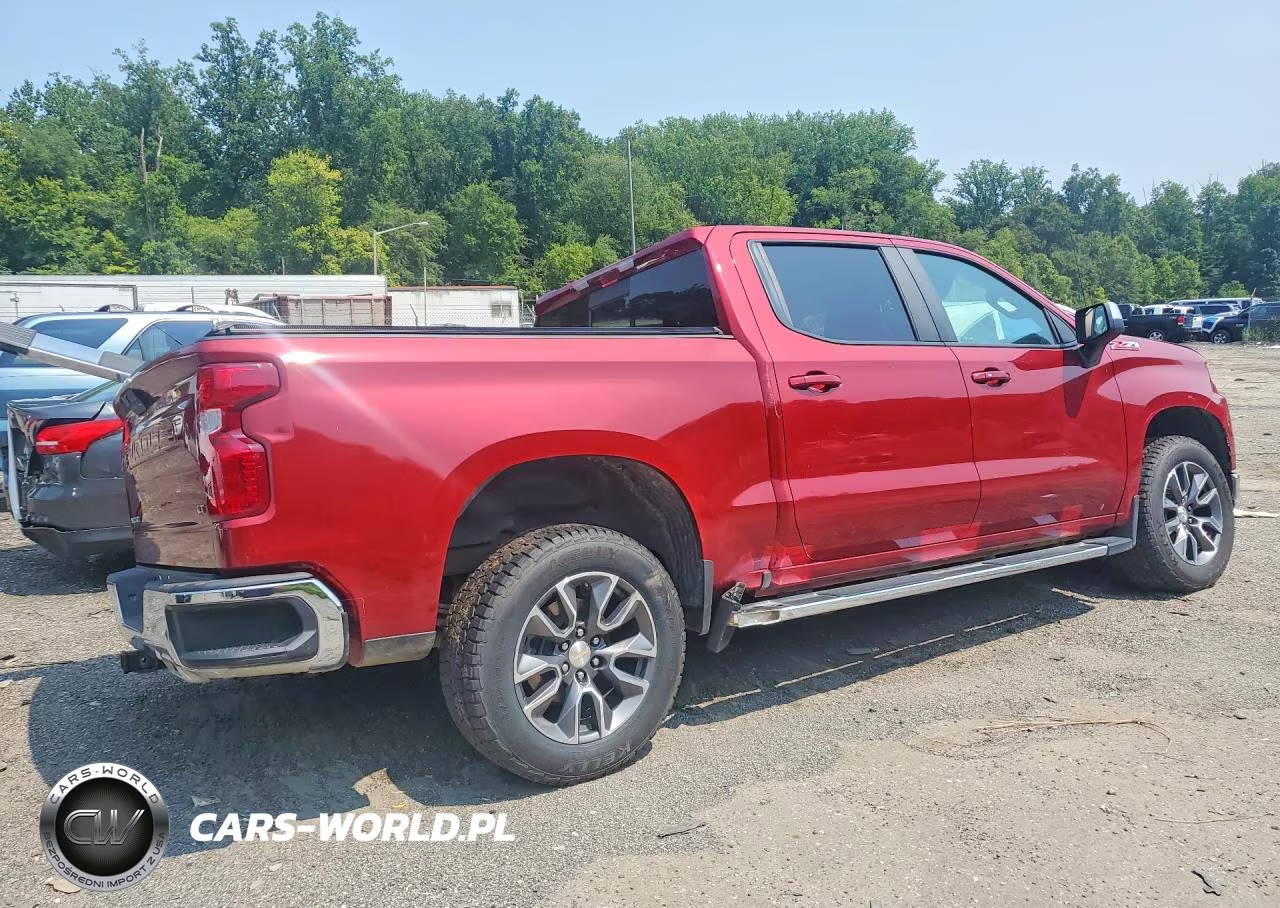 2020 Chevrolet Silverado 1500 4Wd Short Bed Lt VIN:3GCUYDET9LG265522 - 3