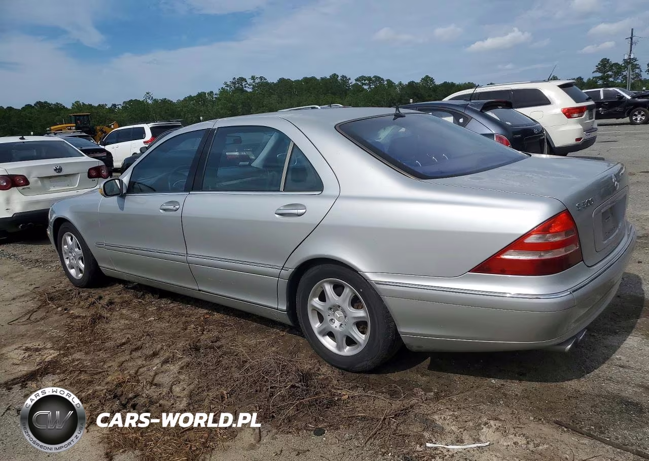 2001 Mercedes-Benz S 500 VIN:WDBNG75J71A155151 - 2