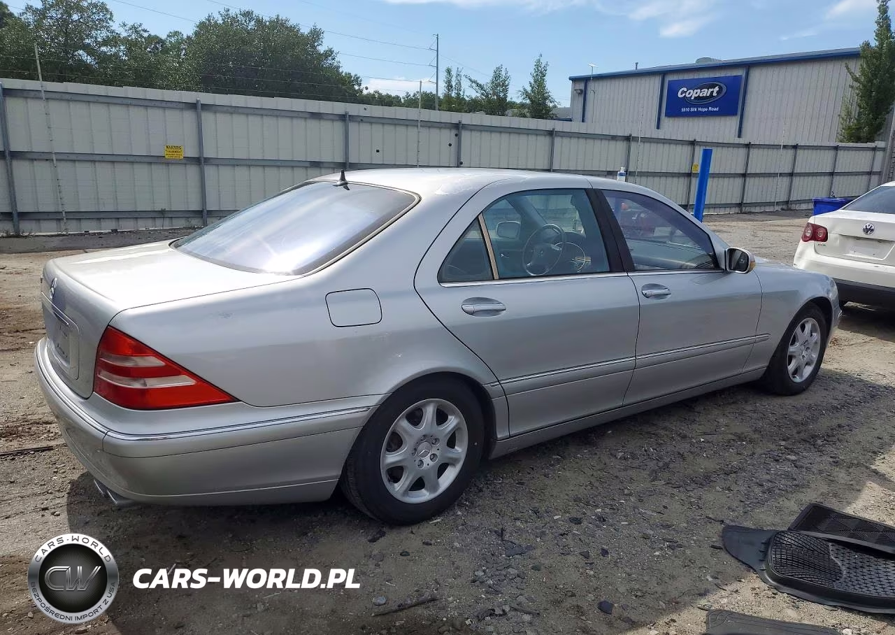 2001 Mercedes-Benz S 500 VIN:WDBNG75J71A155151 - 3