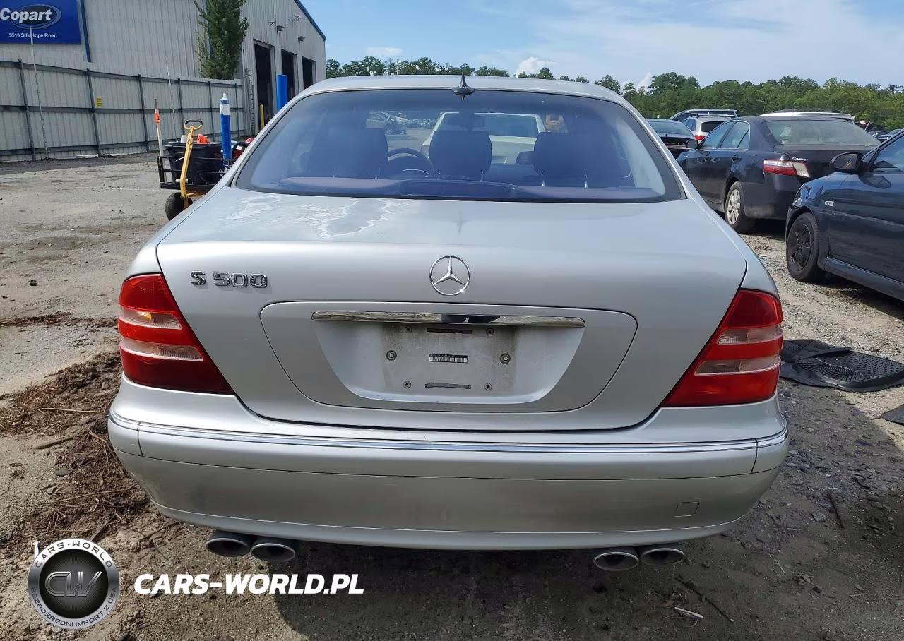 2001 Mercedes-Benz S 500 VIN:WDBNG75J71A155151 - 6