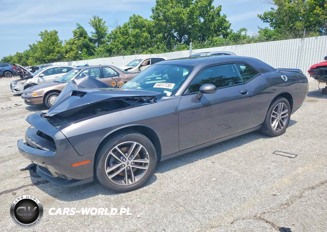 2019 Dodge Challenger Sxt VIN:2C3CDZGG5KH706537 - 1