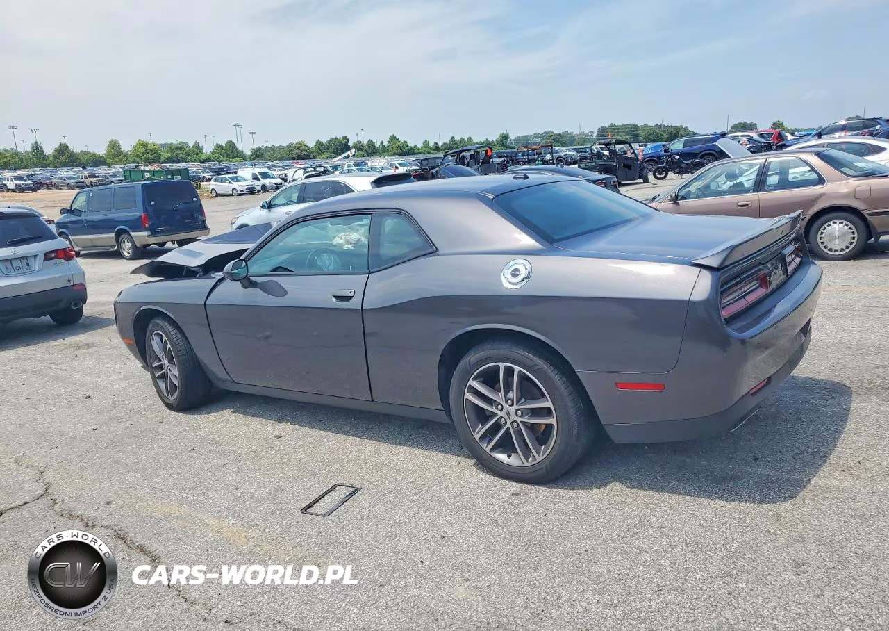 2019 Dodge Challenger Sxt VIN:2C3CDZGG5KH706537 - 2