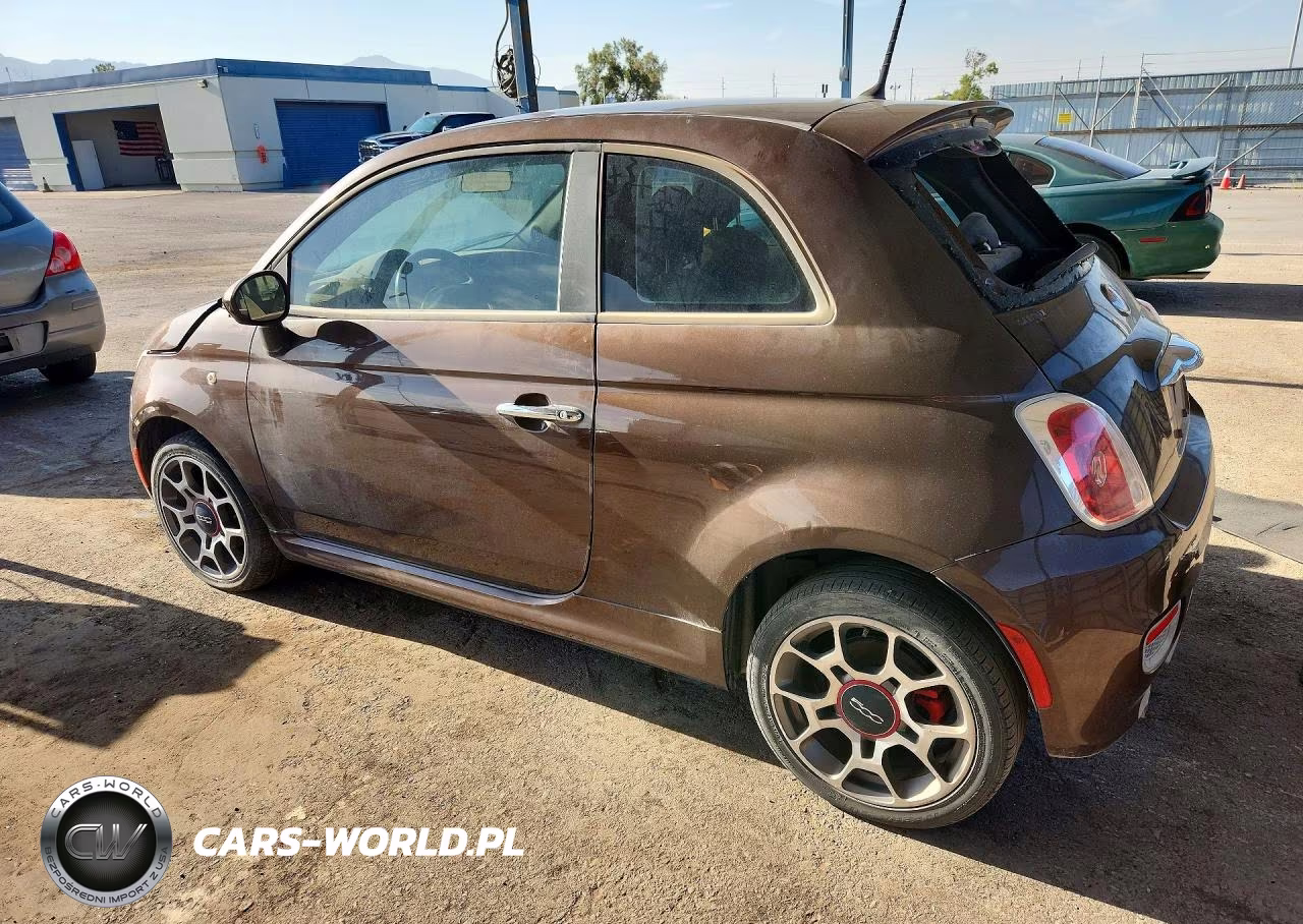 2013 Fiat 500 Sport VIN:3C3CFFBR8DT596062 - 2
