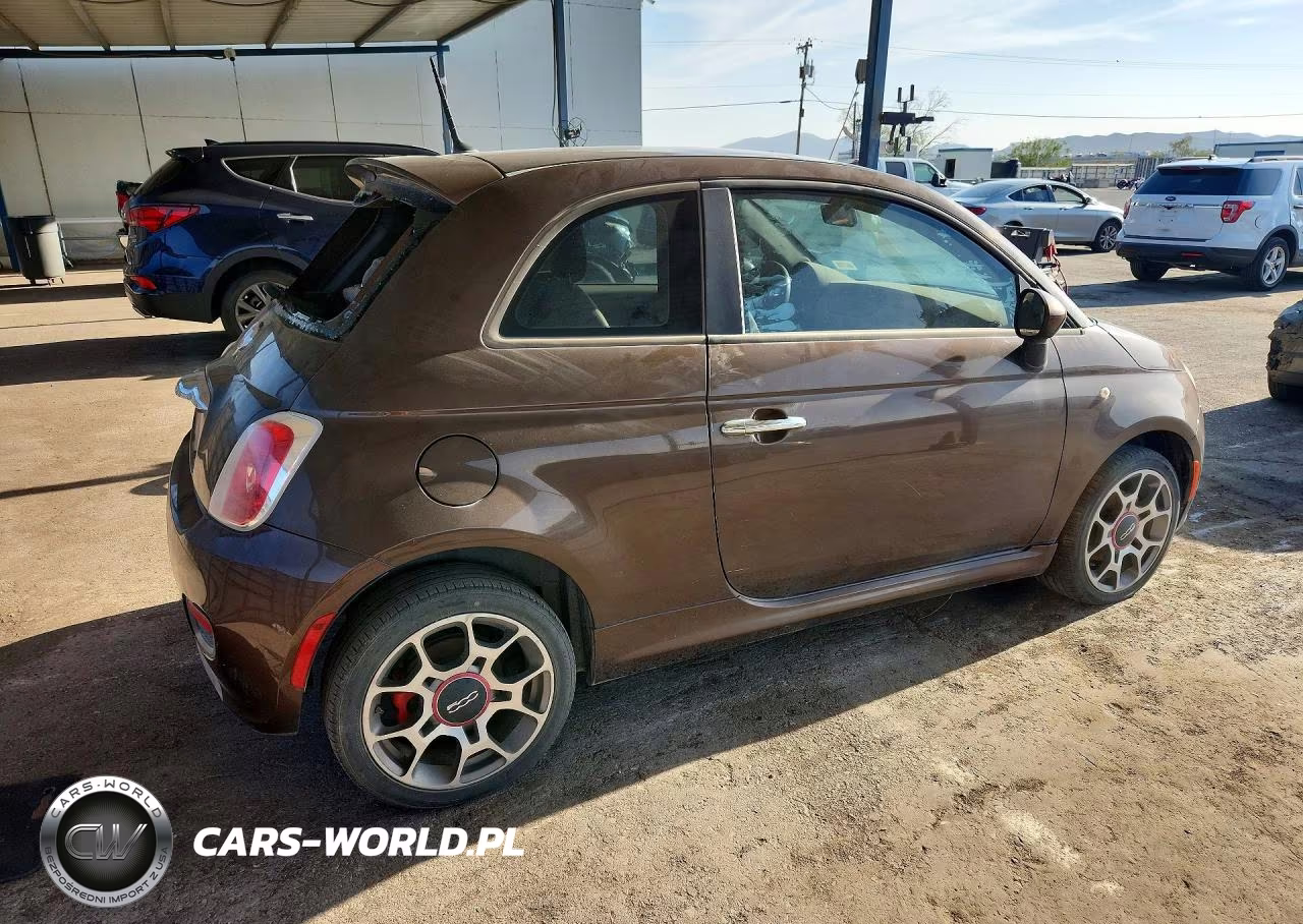 2013 Fiat 500 Sport VIN:3C3CFFBR8DT596062 - 3