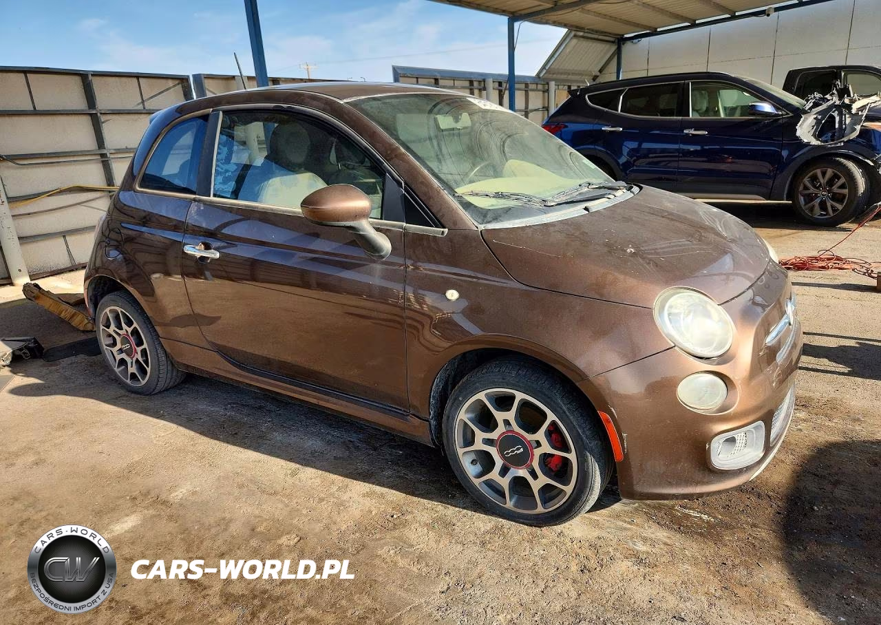 2013 Fiat 500 Sport VIN:3C3CFFBR8DT596062 - 4