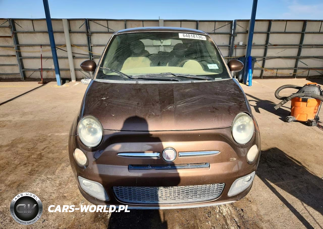 2013 Fiat 500 Sport VIN:3C3CFFBR8DT596062 - 5