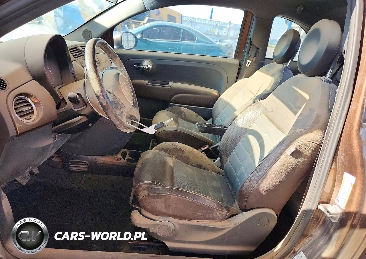 2013 Fiat 500 Sport VIN:3C3CFFBR8DT596062 - 7