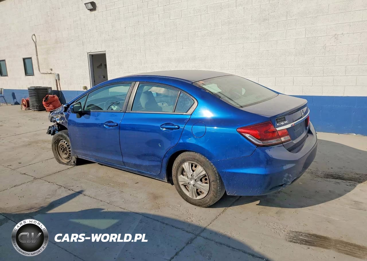 2015 Honda Civic Lx VIN:2HGFB2F54FH556580 - 2
