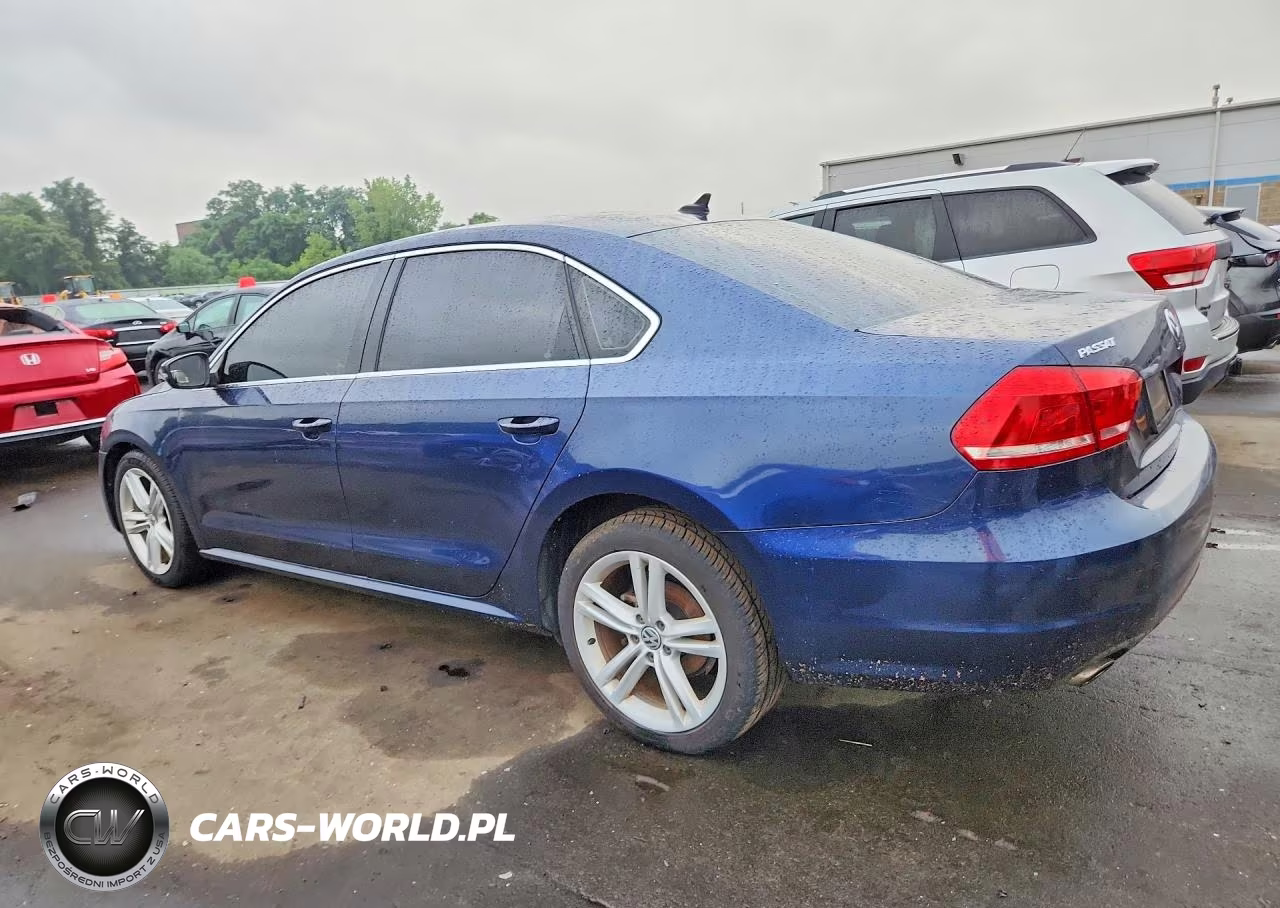 2014 Volkswagen Passat Se VIN:1VWBM7A32EC033969 - 2