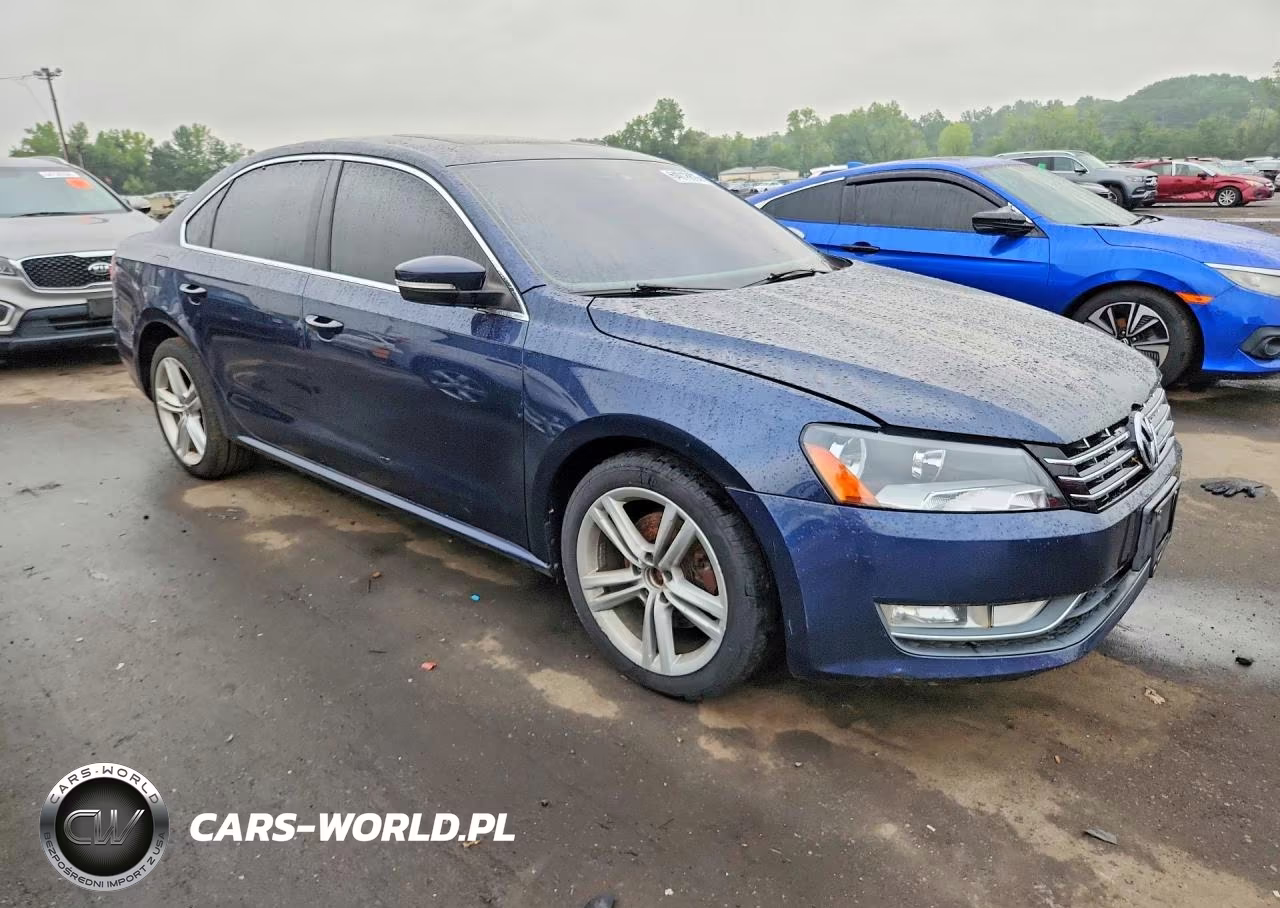 2014 Volkswagen Passat Se VIN:1VWBM7A32EC033969 - 4
