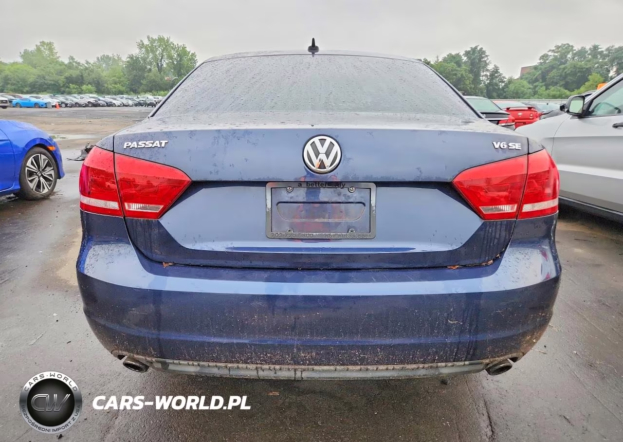 2014 Volkswagen Passat Se VIN:1VWBM7A32EC033969 - 6
