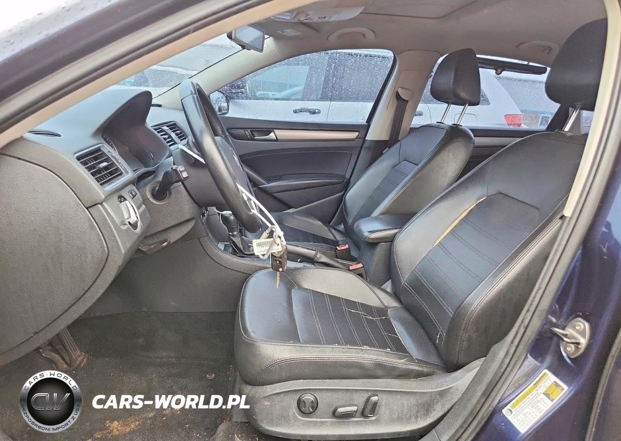2014 Volkswagen Passat Se VIN:1VWBM7A32EC033969 - 7