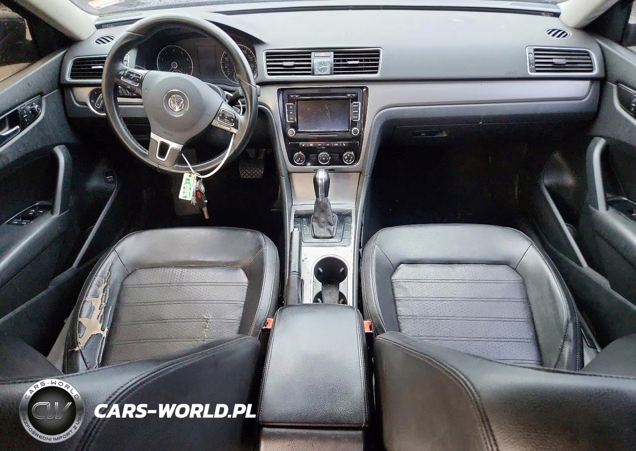 2014 Volkswagen Passat Se VIN:1VWBM7A32EC033969 - 8