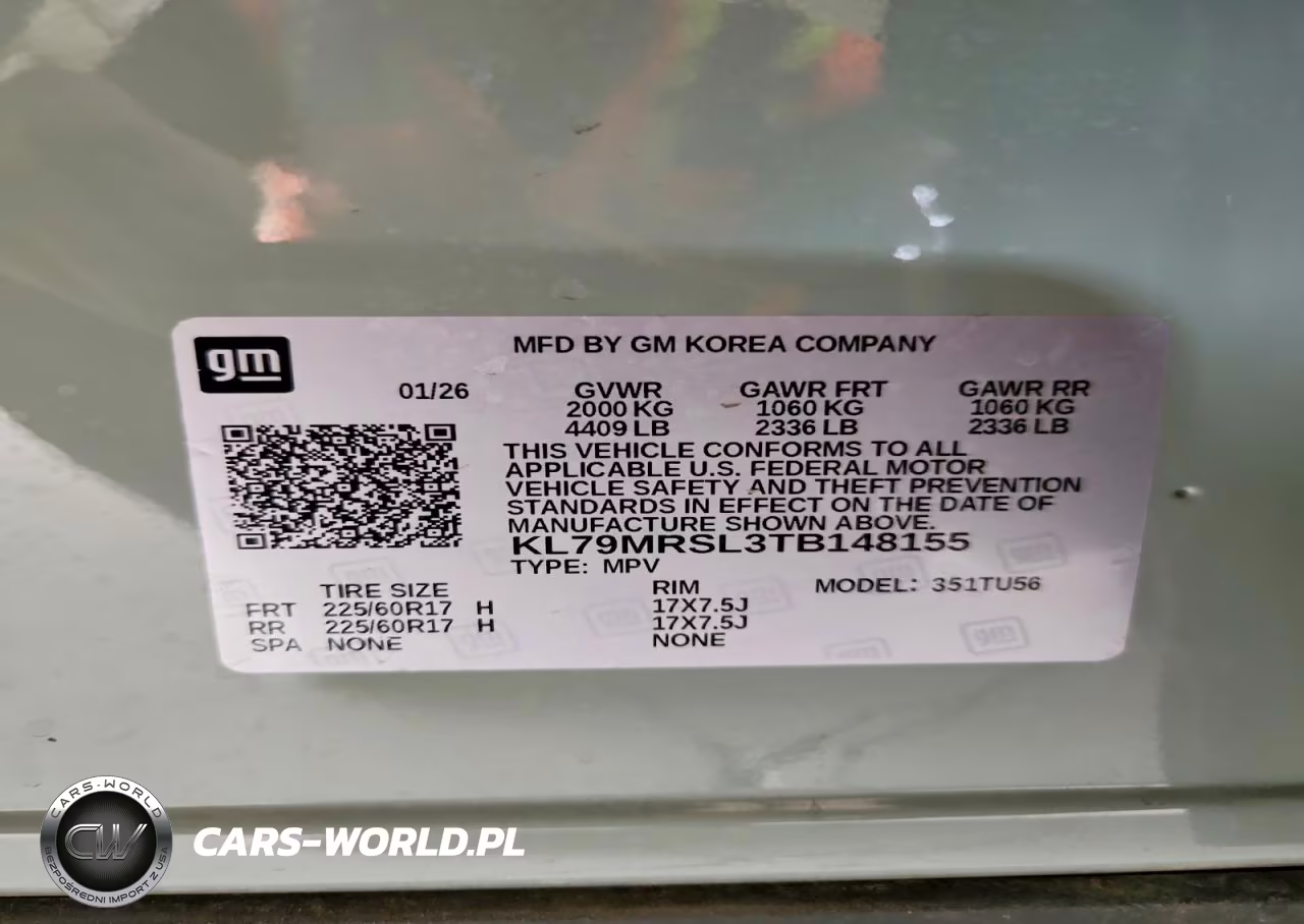 2026 Chevrolet Trailblazer Lt VIN:KL79MRSL3TB148155 - 12