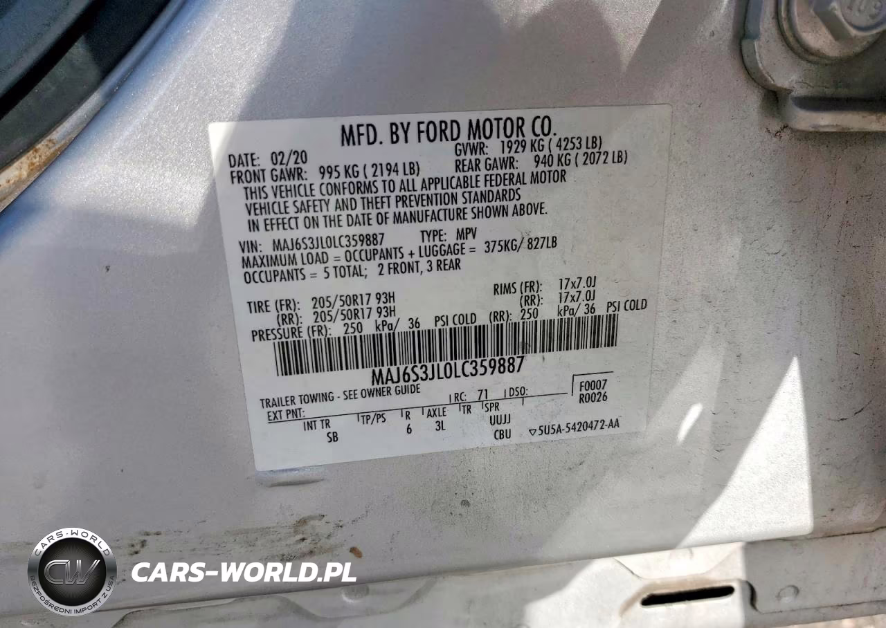 2020 Ford Ecosport Ses VIN:MAJ6S3JL0LC359887 - 13