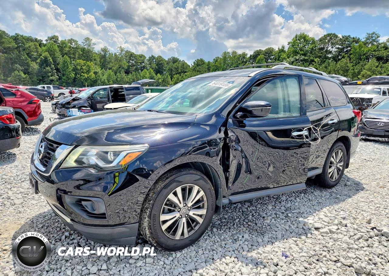 2019 Nissan Pathfinder S VIN:5N1DR2MNXKC606721 - 1