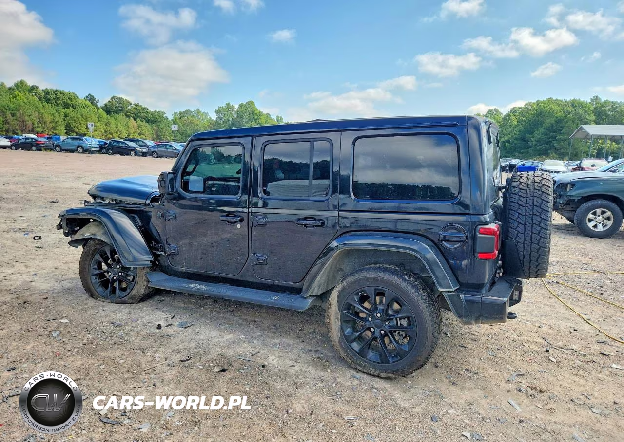 2021 Jeep Wrangler Unlimited Sahara VIN:1C4HJXEN3MW854156 - 2
