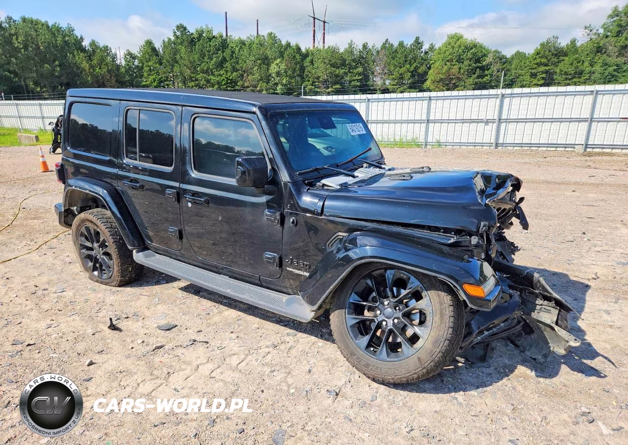 2021 Jeep Wrangler Unlimited Sahara VIN:1C4HJXEN3MW854156 - 4