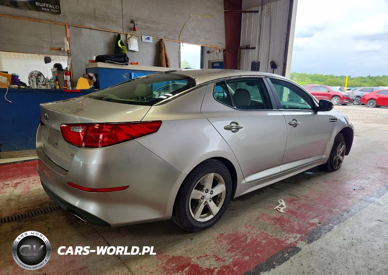 2014 Kia Optima Lx VIN:KNAGM4A77E5463234 - 3