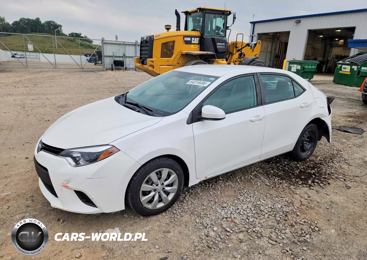 2014 Toyota Corolla Le VIN:2T1BURHE5EC183202 - 1