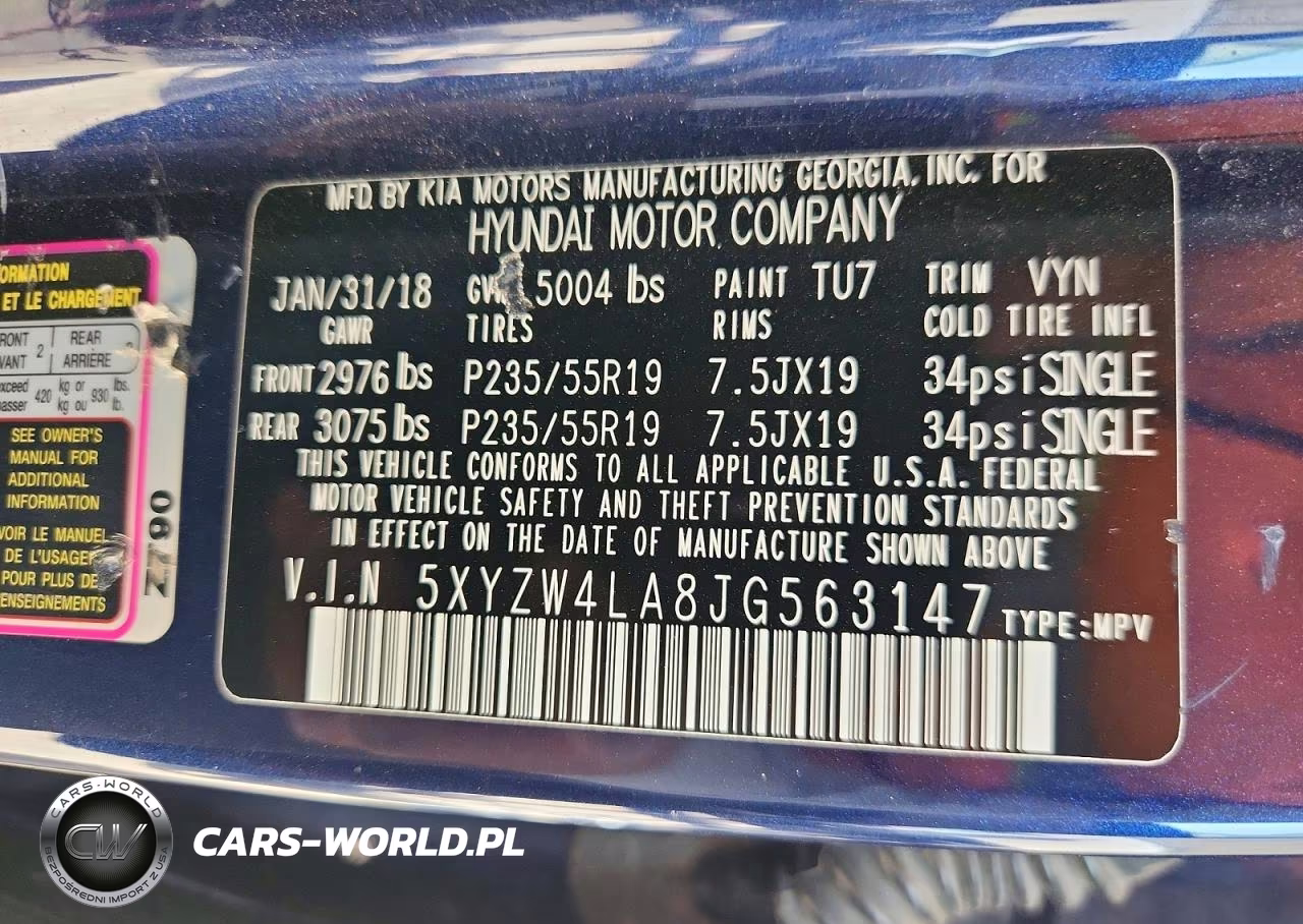 2018 Hyundai Santa Fe Sport 2.0T Ultimate VIN:5XYZW4LA8JG563147 - 13