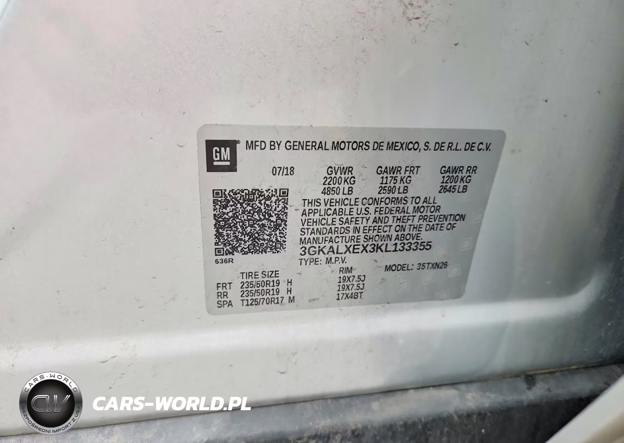 2019 GMC Terrain Denali VIN:3GKALXEX3KL133355 - 13