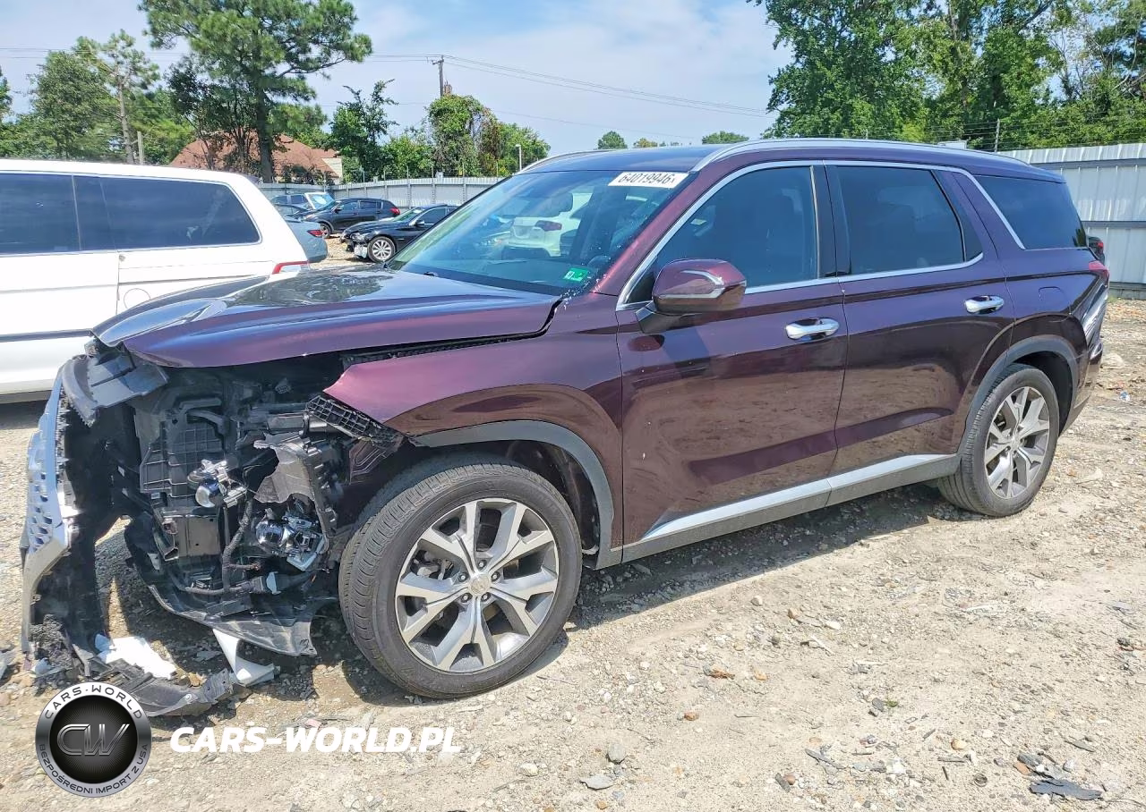 2021 Hyundai Palisade Sel VIN:KM8R44HE0MU282427 - 1