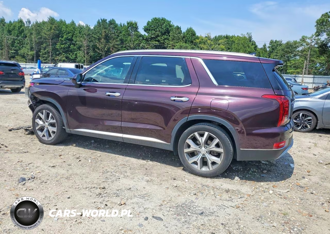 2021 Hyundai Palisade Sel VIN:KM8R44HE0MU282427 - 2