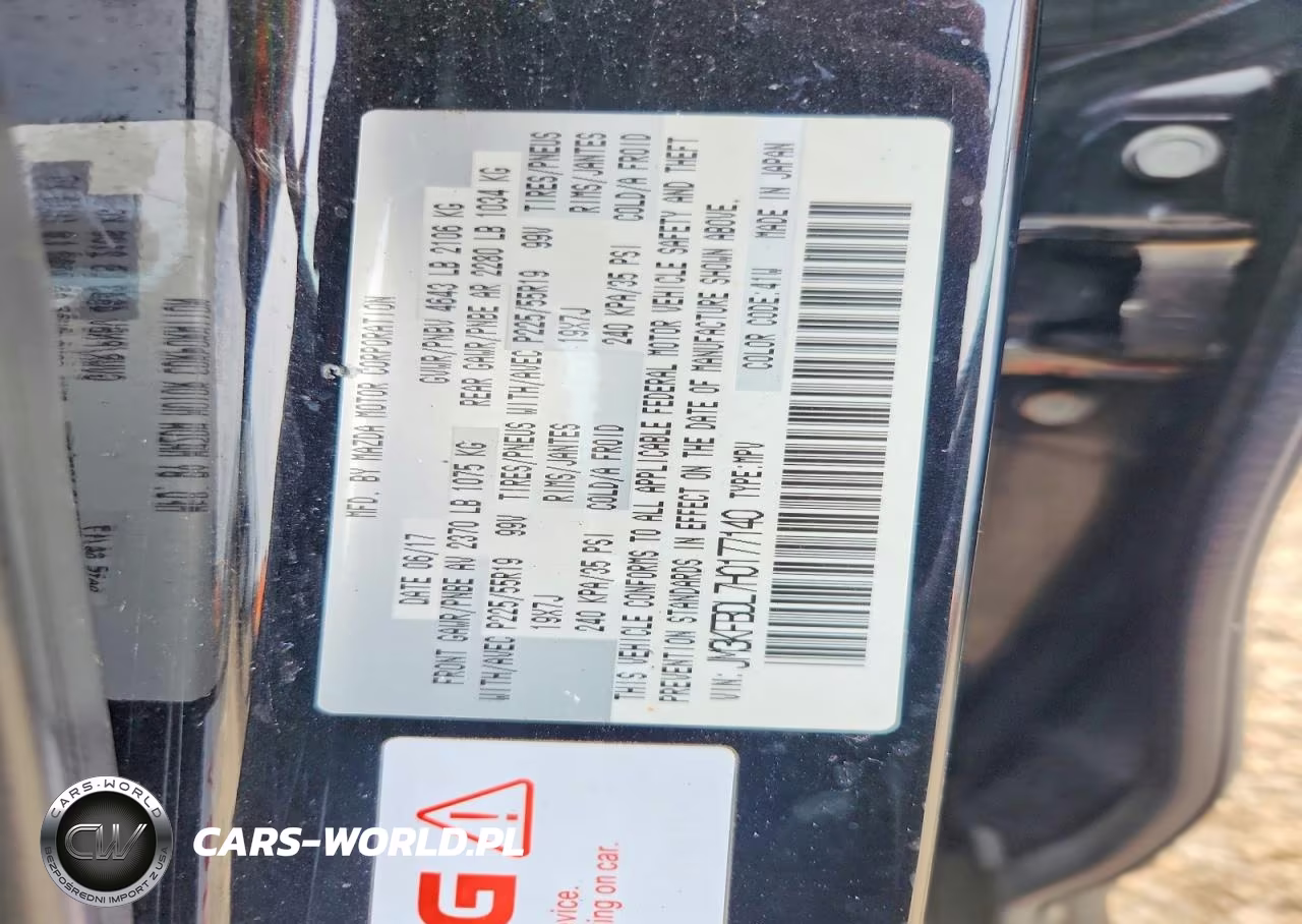 2017 Mazda Cx-5 Grand Touring VIN:JM3KFBDL7H0177140 - 13