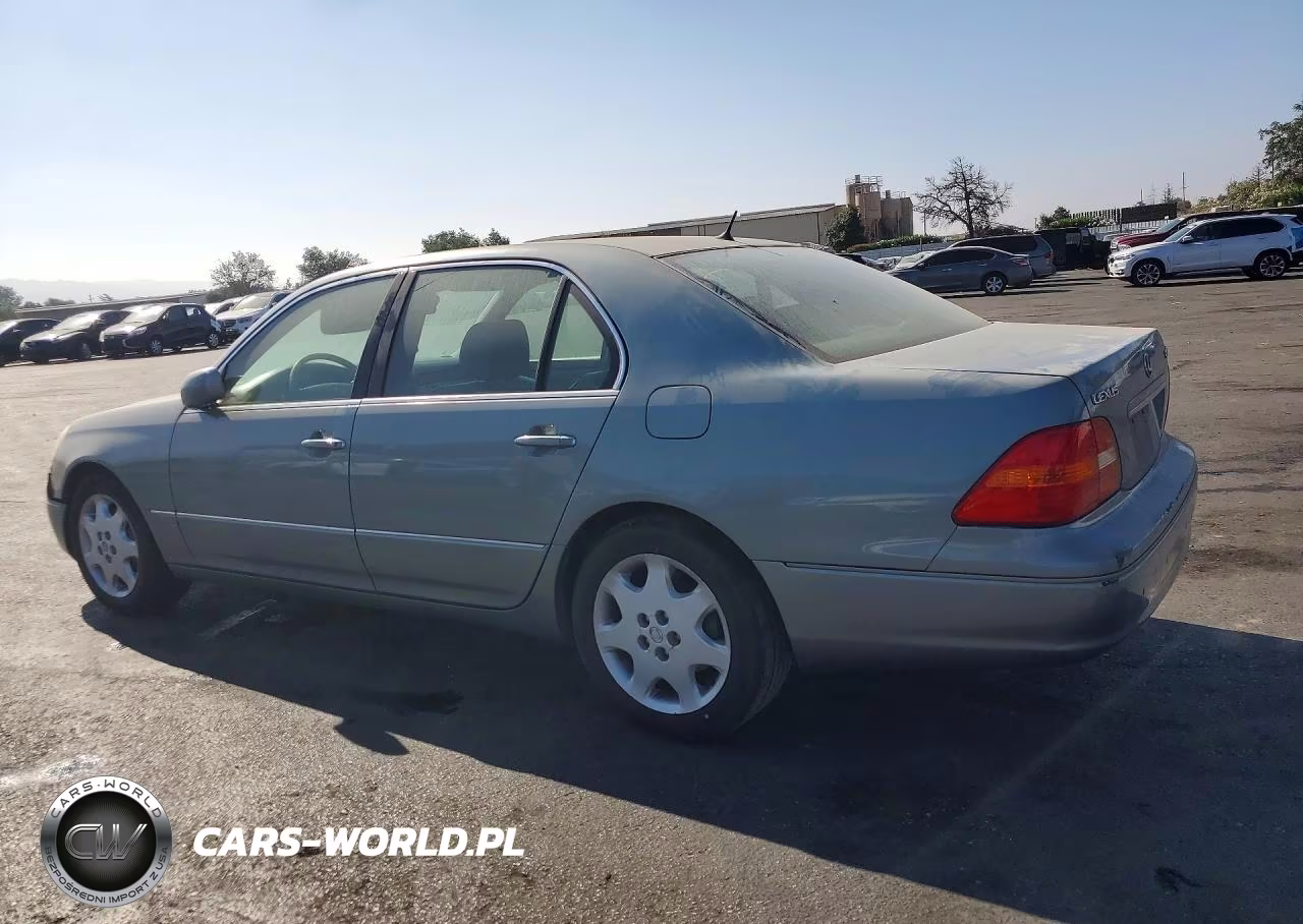 2001 Lexus Ls 430 VIN:JTHBN30F410027525 - 2