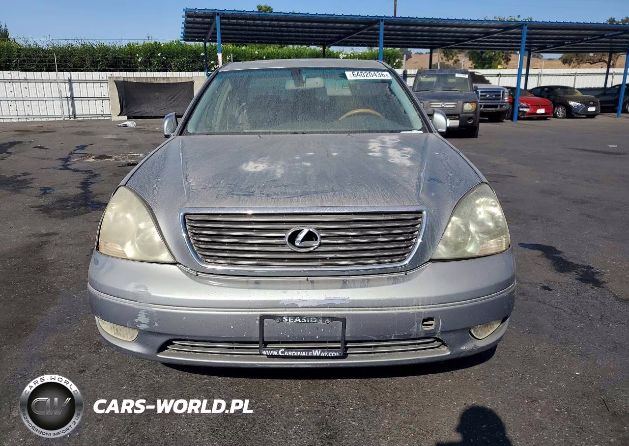 2001 Lexus Ls 430 VIN:JTHBN30F410027525 - 5