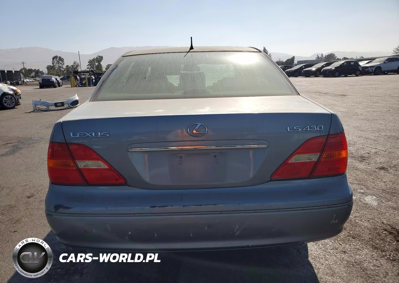 2001 Lexus Ls 430 VIN:JTHBN30F410027525 - 6