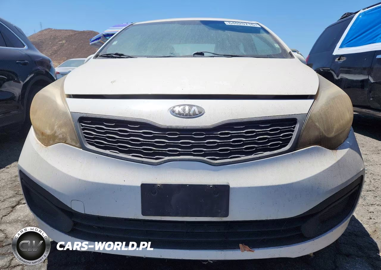 2015 Kia Rio Lx VIN:KNADM4A3XF6433818 - 5