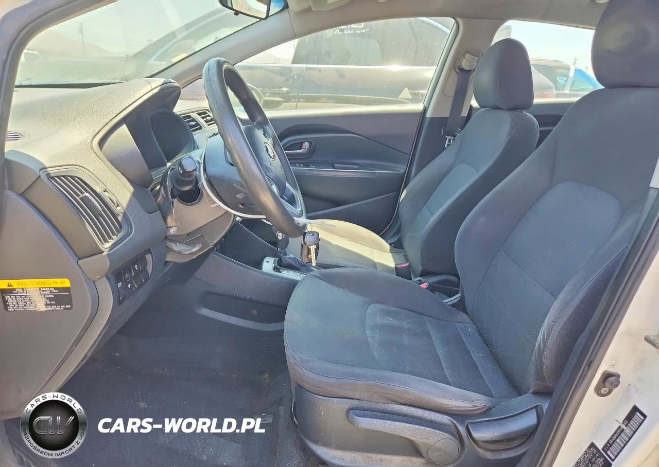 2015 Kia Rio Lx VIN:KNADM4A3XF6433818 - 7
