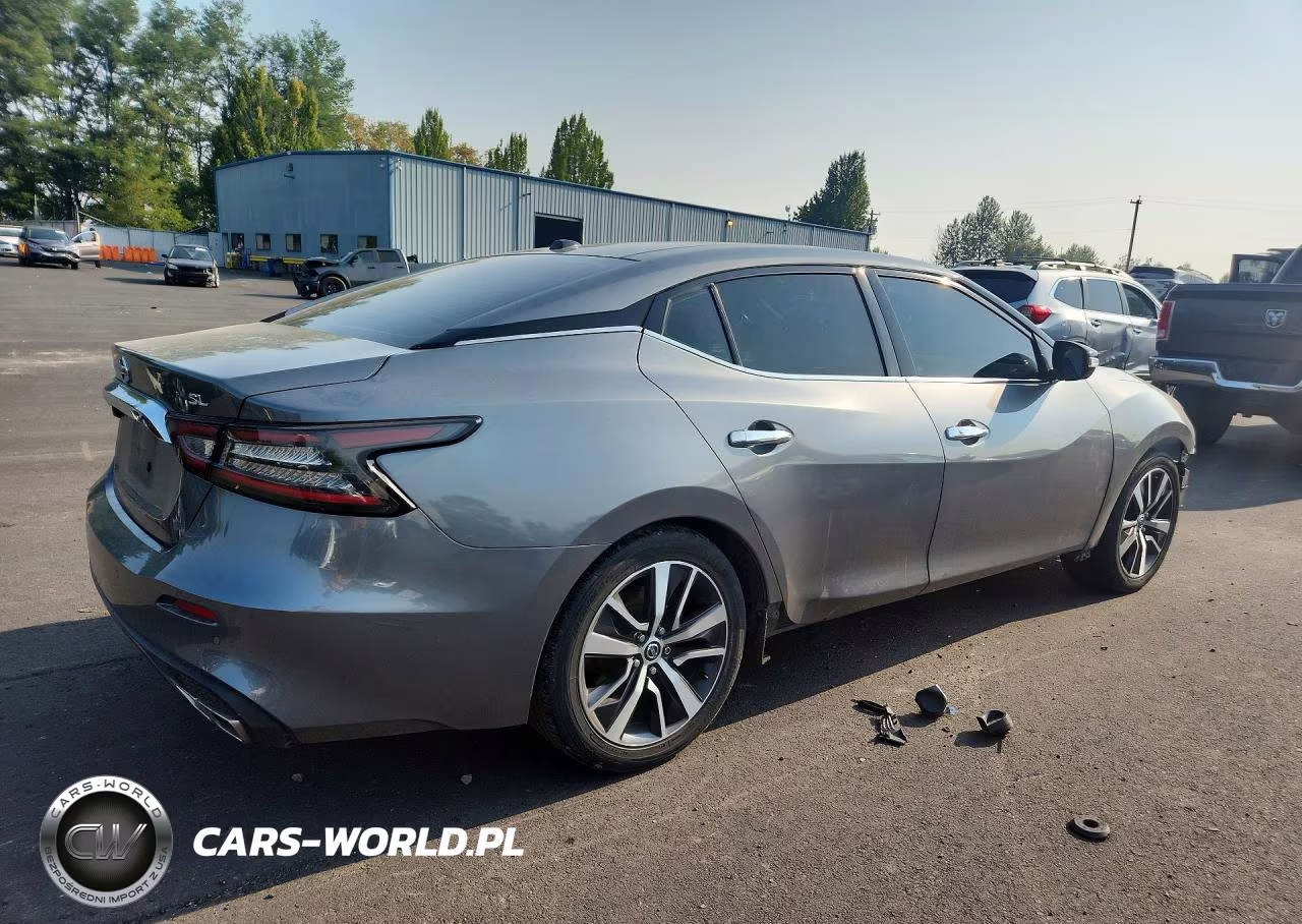 2020 Nissan Maxima Sl VIN:1N4AA6DV3LC371852 - 3