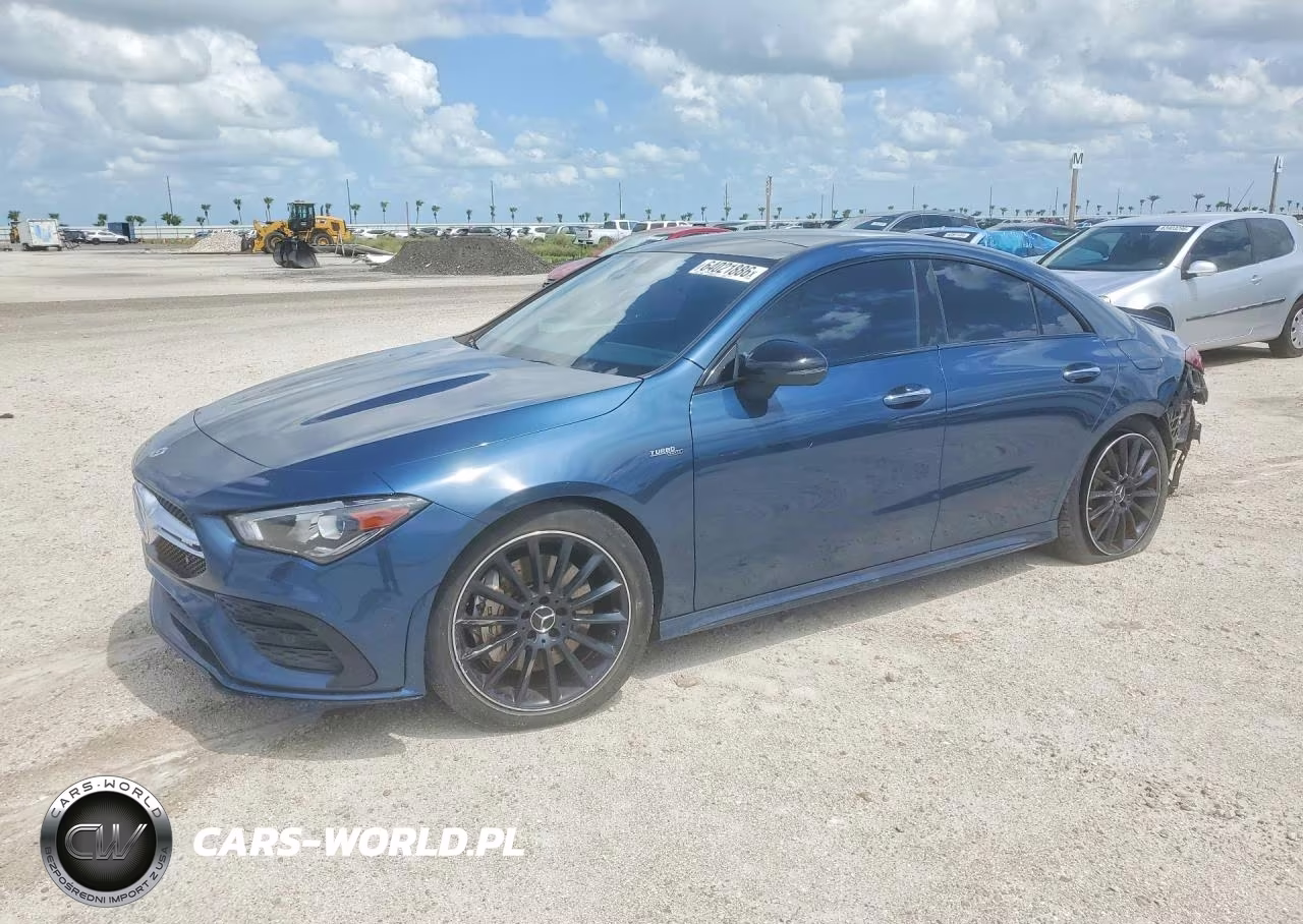 2022 Mercedes-Benz Cla Amg 35 4Matic VIN:W1K5J5BB2NN306437 - 1