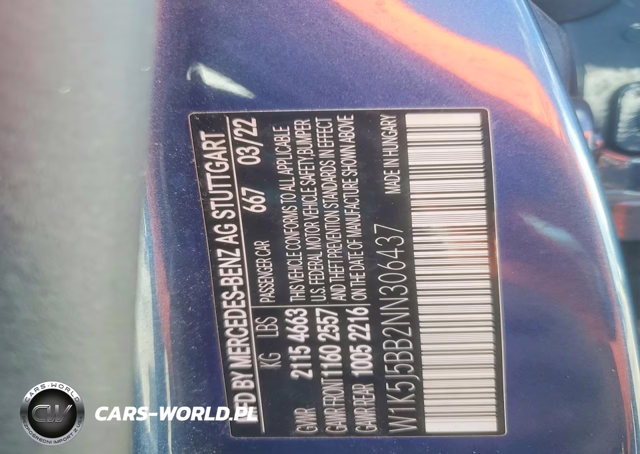 2022 Mercedes-Benz Cla Amg 35 4Matic VIN:W1K5J5BB2NN306437 - 13