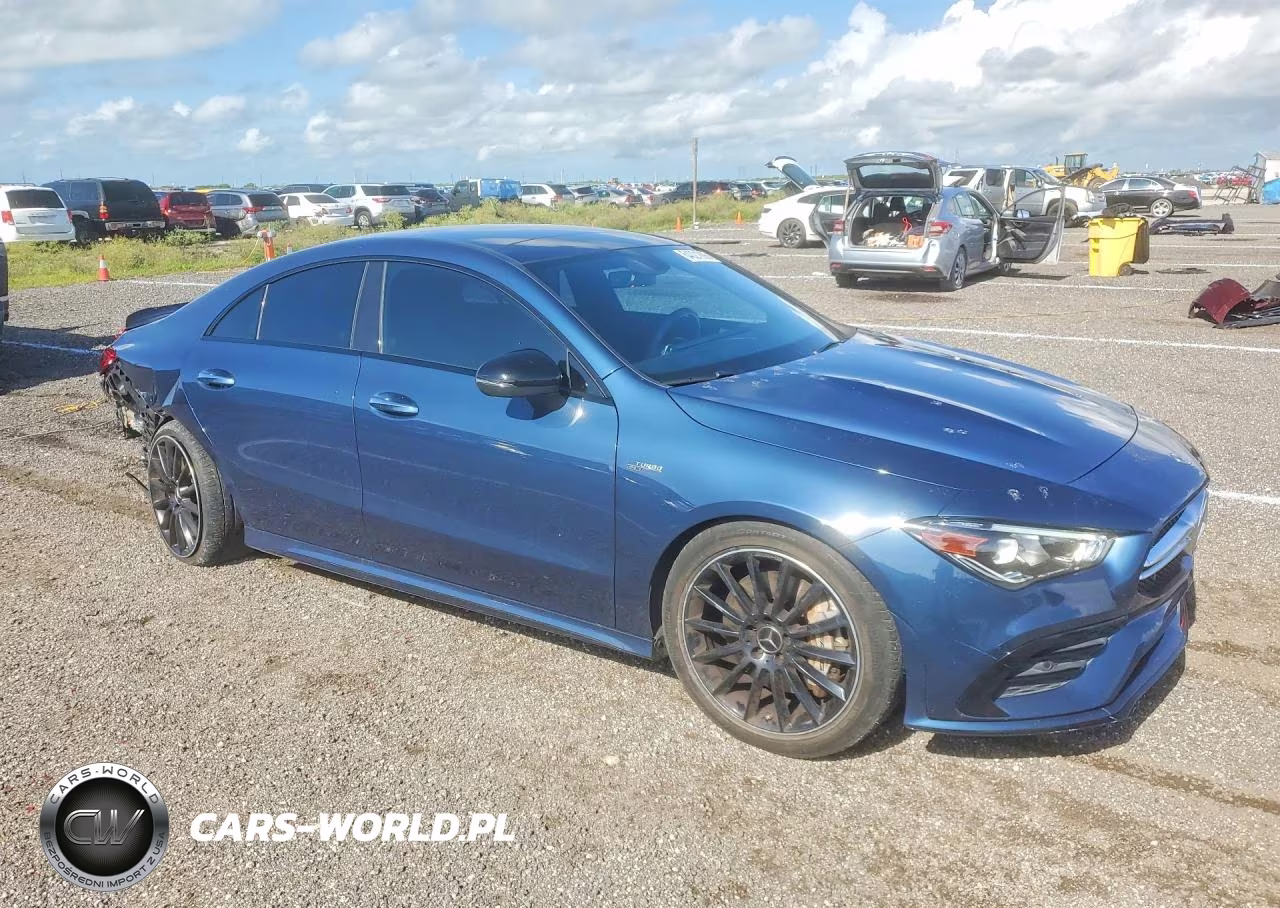 2022 Mercedes-Benz Cla Amg 35 4Matic VIN:W1K5J5BB2NN306437 - 4